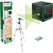 Bosch Bosch Križni laserski nivelir Quigo Green s stativom - zeleni žarek