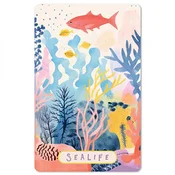 Čestitka – kartica, Sealife LC421