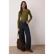 Trendyol Milla ženska bluza Twoaw26Bz00067, Maslinasto zelena-Zelena