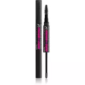 NYX Professional Makeup Zero To Brow Gel gel za obrve s aplikatorom nijansa 08 Black 2 ml