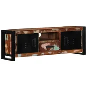 Vidaxl TV omarica 100x30x35 cm masivni les obnovljen