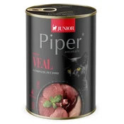 Konzerva Piper Cat Junior s telečjim mesom 400 g