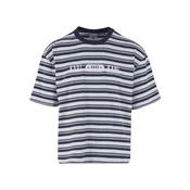 Karl Kani Majica Heritage 89  marine / svetlo modra / temno modra / bela