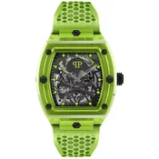 Philipp Plein PWPTA0124 Automatic Mens Watch The $keleton Crystal 44mm 5ATM