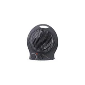 Ventilator sa grejnim telom 1000/2000W/230V crne boje
