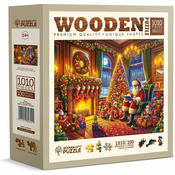 WOODEN CITY Lesena sestavljanka Čarobnost božičnega večera 1010 kosov