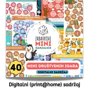 ZABAVKOVE GANJALICE - 40 mini društvenih igara za razvoj pažnje i koncentracije