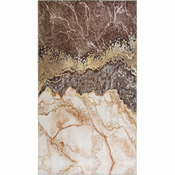 Rjavo-kremna pralna preproga 150x80 cm - Vitaus