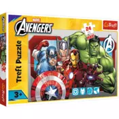 Puzzle 24 Maxi – Uvijek samo – Disney Marvel Osvetnici Trefl 14378