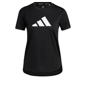 Womens t-shirt adidas Bos Logo Tee Black/White