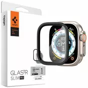 Spigen Glass Slim Pro 1 Pack, black - Apple Watch Ula 2/Ula 49mm