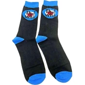 The Who Nogavice Target Logo Black 36-40