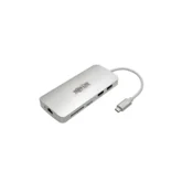 Tripp Lite U442-DOCK11-S prikljucna stanica i replikator porta za prijenosno racunalo USB 3.2 Gen 2 (3.1 Gen 2) Type-C Srebro