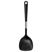 IKEA 365+ HJÄLTE Lopatica za vok, nerjaveče jeklo/črna