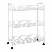 Mobilen regal za kopalnico Metaltex Laundry, 31 x 84 cm