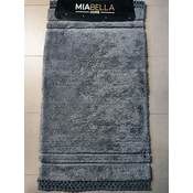 MIABELLA Kopalniške preproge RUSTIK, set 60x100 + 60x50 cm., antracit