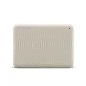 Toshiba Canvio Advance external hard drive 2 TB 2.5 USB Type-A 2.0 /3.2 Gen 1 (3.1 Gen 1) White