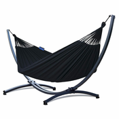 Potenza Stojalo GRANDE 220 kg + viseča mreža 220x160 ROMA XL, črna, osnovno