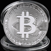Bitcoin kovanec - srebro KP3143