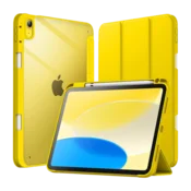 JETech ovitek za iPad 10 (10,9, 2022) z držalom za svinčnik – rumena
