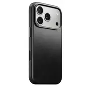 NOMAD Nomad, Ovitek za iPhone 17 Pro MagSafe iz tradicionalnega usnja Horween, odporen na udarce, Črna, (5000189512)