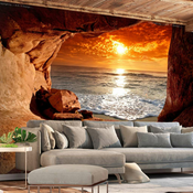 Samoljepljiva foto tapeta - Exit from the Cave 196x140