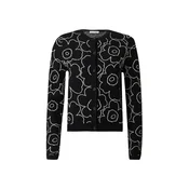 Marimekko Pletena jopa VILLI črna/bela