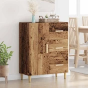 Kreveta Staro drvo 34 x 69.5 x 90 cm Konstruirano drvo