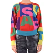 Dsquared2 barvit vzorčast pulover