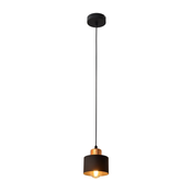Luster na sajli EDISON 1xE27/15W/230V