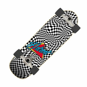 D6 Check Warp 32 Surfskate Complete white