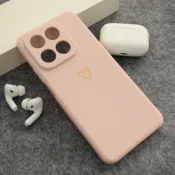 Maska Golden Heartbeat za Honor 400 Smart/ X7d roze