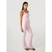 YO-GAYA Pajkice Flared Legging svetlo roza