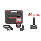 Komplet TPMS - MX-senzor 1 315/434 MHz aluminij črna (60 kosov) + tester TS508WF