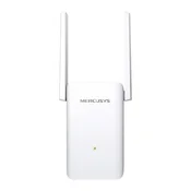 Mercusys ME80X AX3000 Wi-Fi Range Extender, 574 Mbps at 2.4 GHz + 2402 Mbps at 5 GHz, 2 x Fixed External Antennas, 1 x Gigabit Port, Wall Plugged, 102