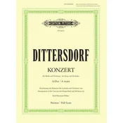 DITTERSDORF:KONZERT FOR HARP A-DUR FULL SCORE