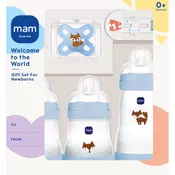 MAM Welcome to the World 0m+ poklon set za bebe Blue 1 kom