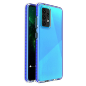 Ovitek Spring clear TPU za Samsung Galaxy A52 4G/Galaxy A52 5G/Galaxy A52s 5G - Temno modra KP8791