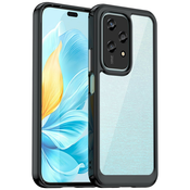Hibriden ovitek Frame Shield za Honor 200 Lite - črn