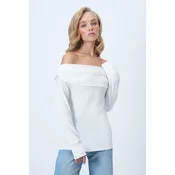 Trend Alacati Stili Ženska bluza Alc-X14557, Bela