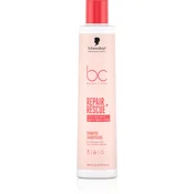 , Schwarzkopf Professional BC Bonacure Repair Rescue+ negovalni šampon za poškodovane lase 250 ml