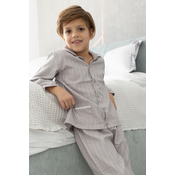 PUERRA Pidžama za dečake siva