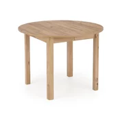 Stol Houston 961 Hrast, 76cm, EstensioneNastavak za produživanje, Medijapan, Prirodno drvo furnira, Medijapan