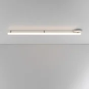 Artemide Abeceda svetlobe linearna, strop, 240 cm - Dnevna soba/jedilnica - Dizajn - bela - Plastika
