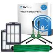 Set rezervnih dijelova za iRobot Roomba Plus 405 Combo, 505 Combo (1x Glavna cetka, 2x Filter, 2x Bocna cetka)
