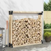 Pomoč pri zlaganju drv 4 kos Antracit 34 x 10 x 15 cm Jeklo