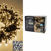 Lampice LED 180 tople bijele