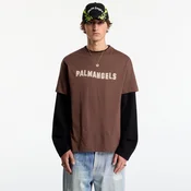 Majice Palm Angels Palm Hills Regular Tee UNISEX Brown/ Kaki M