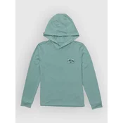 Salty Crew Fly Home Hood Sunshirt Kids Longsleeve Lycra seaside heather