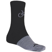 Sensor Ponožky Tour Merino Wool černá/šedá